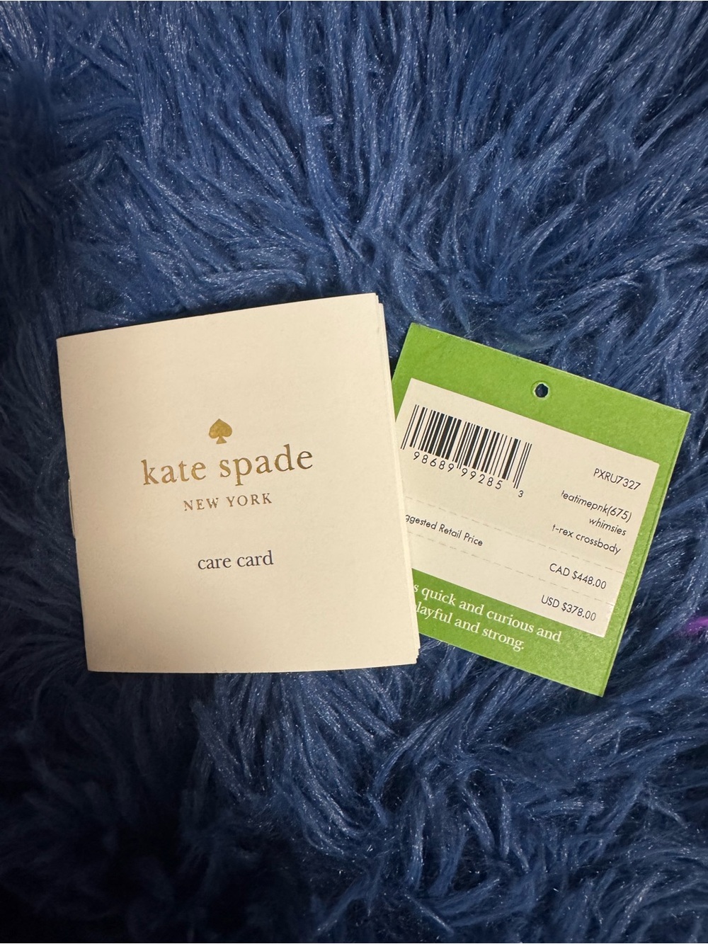 kate spade White and Green Brand Care Card Set - Picture 6 of 6